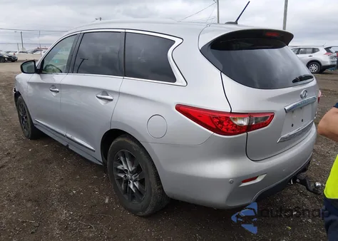 2013 Infiniti Jx35 z USA, uszkodzony, nr VIN 5N1AL0MM7DC324040